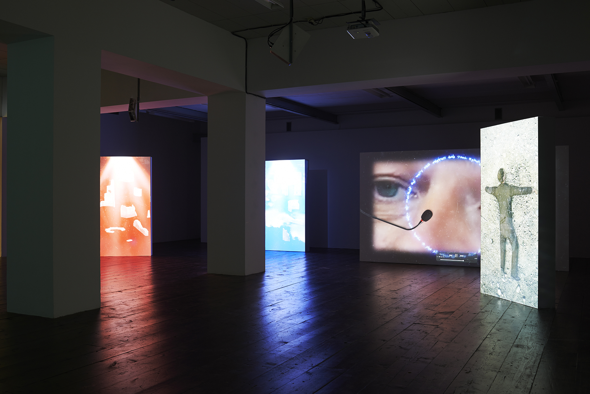 Behind the Curtain installation view 1